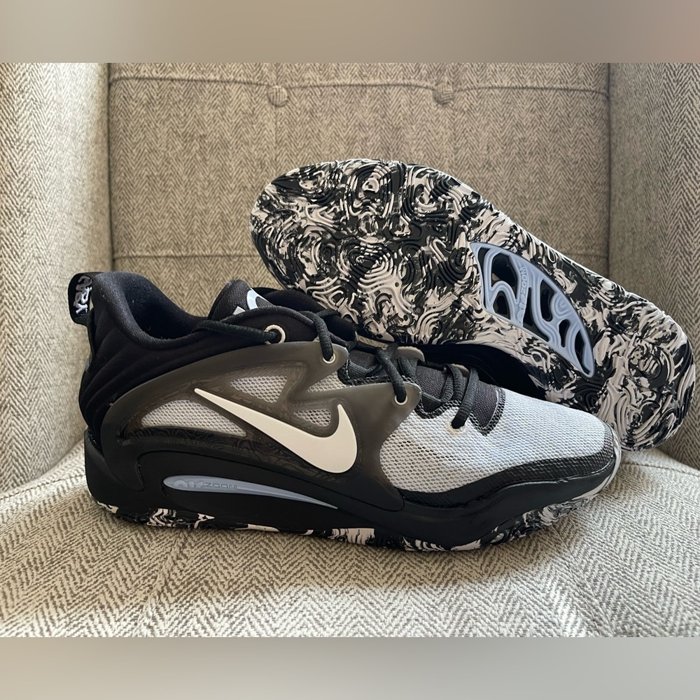 Nike KD15 Black White 'Refuge' Basketball Shoes DC1975-101